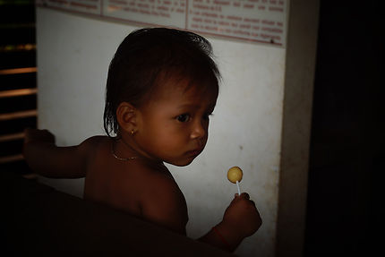 Enfant à Banteay Srei