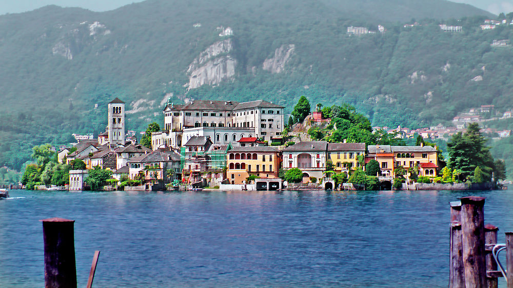 Lac d'Orta Isola San Giulio