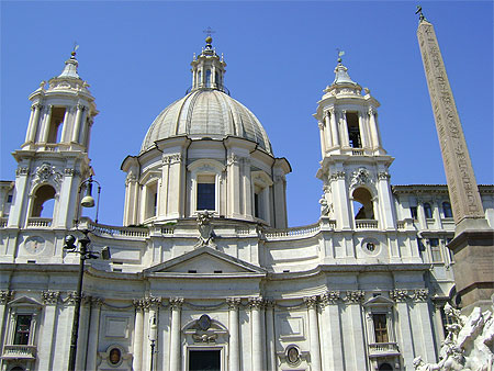 L'église Sant'Agnese in Agone L'église Sant'Agnese in Agone