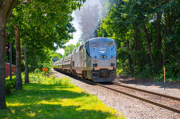  Le train aux États-Unis