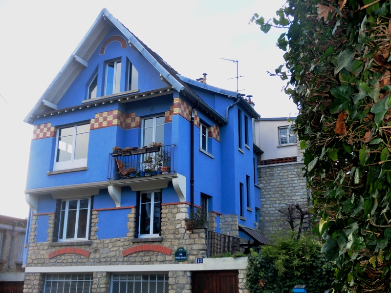 Maison bleue