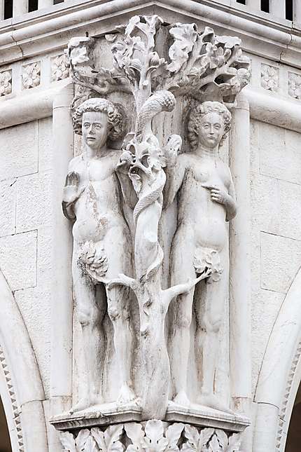 Palais des Doges - Adam et Eve
