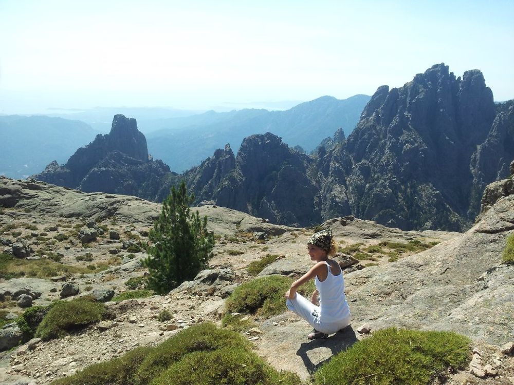 GR20 : randonnée direction le trou de la bombe