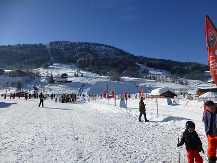 Pied des pistes à  Praz-sur-Arly