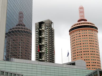 Immeuble moderne à Singapour