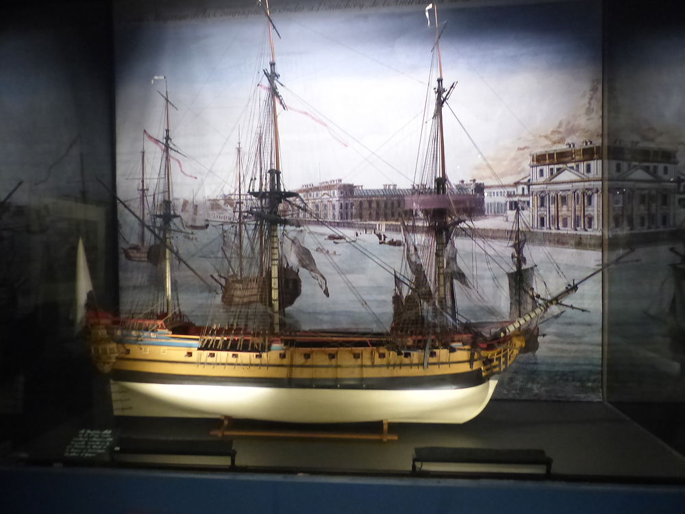 Le Massiac construit en 1758 à Lorient 