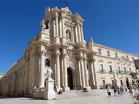 Cathédrale d'Ortygie - Syracuse Cathédrale d'Ortygie - Syracuse