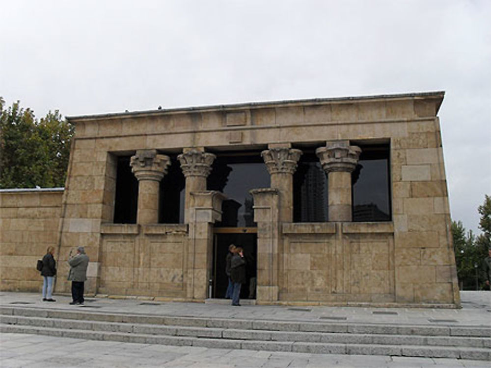 Temple de Debod : entrée