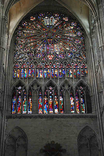 Vitrail de la Cathédrale Notre-Dame d'Amiens