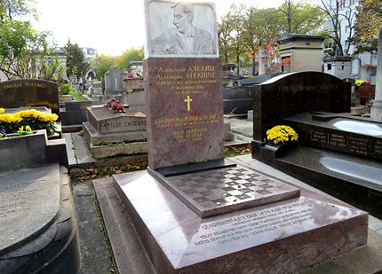 Tombe d'Alesandre Alekhine 