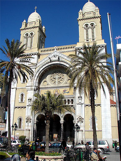 Unique cathédrale en Tunisie 