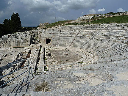Théatre romain - Site Syracuse Néapolis
