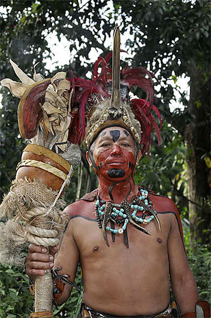 Costume traditionnel maya