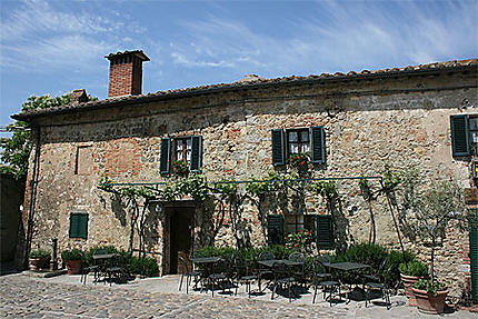 Maison du village de Monteriggioni
