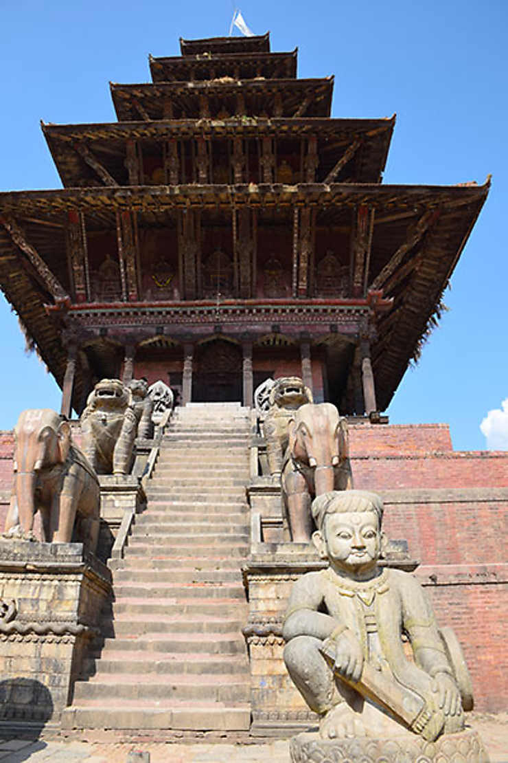 Bhaktapur, un temple habité