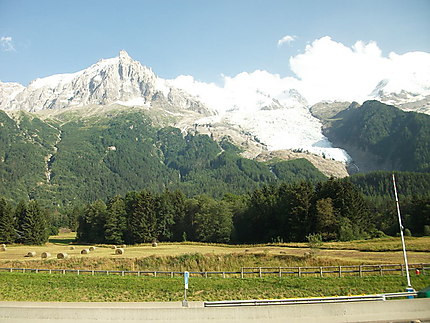 Aiguille du Midi et Glacier des Bossons