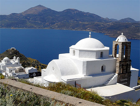 La caldera de Milos La caldera de Milos