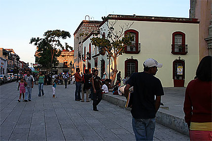 Dans les rues de Oaxaca