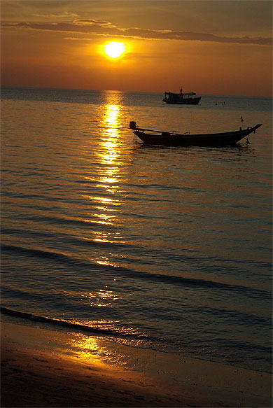 Sunset sur Koh Tao Sunset sur Koh Tao
