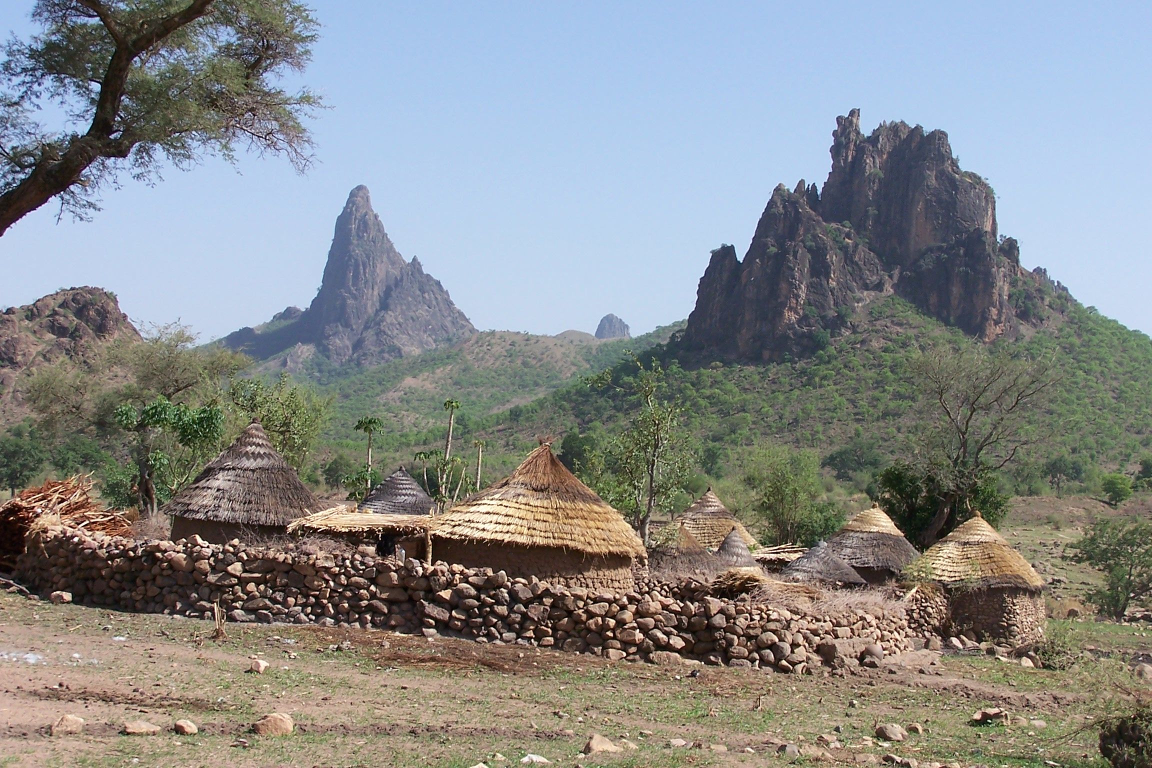 Rhumsiki dans le nord du Cameroun