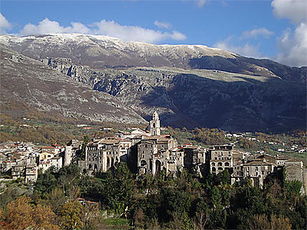 Le village de Cusano Mutri