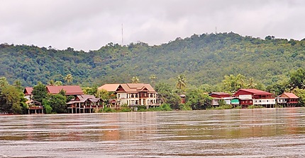 Sur le Mekong - au sud du Laos 
