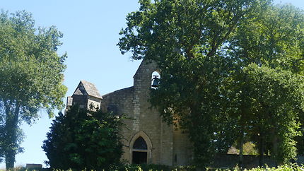 Eglise à Luzanet, située à Montréal-du-Gers