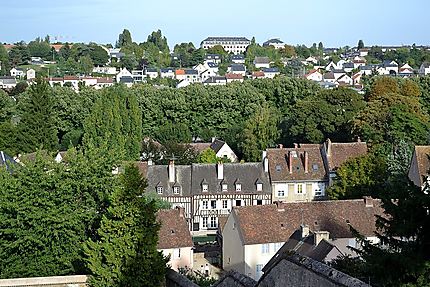 Vue sur Chartres