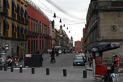 Dans les rues de México
