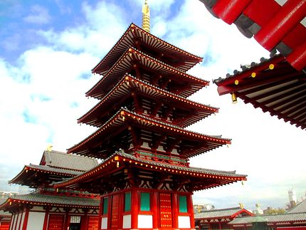 La pagode de Shi Tenno-ji