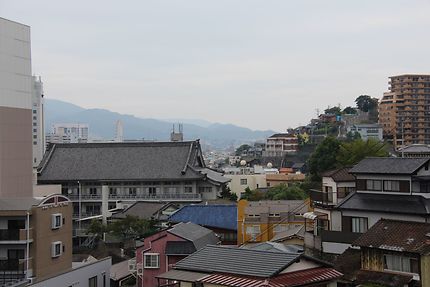 Vue de la ville de Nagasaki