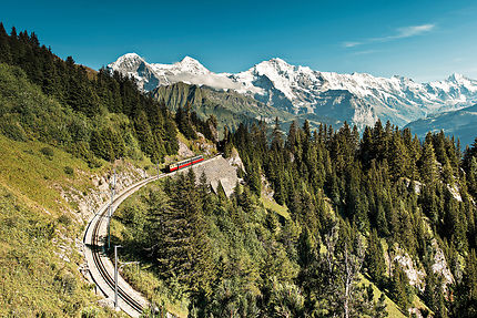La Suisse, vue du train