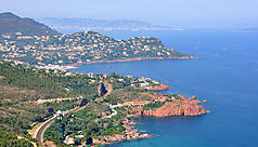 La C&ocirc;te d'Azur par Fabrice Doumergue