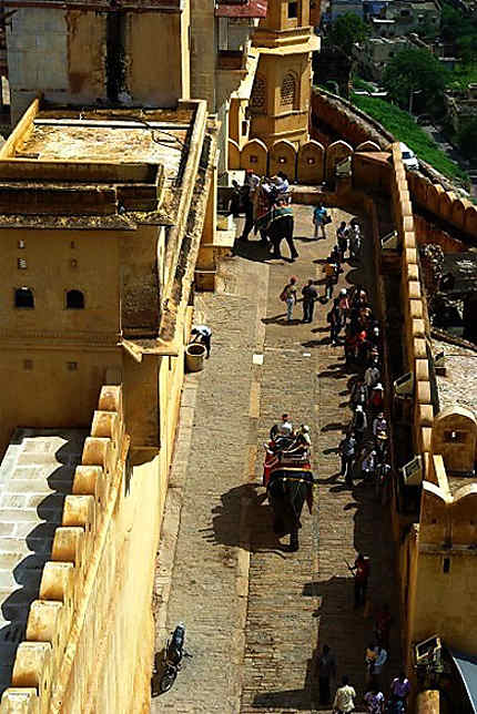Jaipur : Fort d'Amber