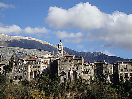 Le pittoresque village de Cusano Mutri