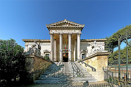 Photo inédite du palais de justice de Perpignan Photo inédite du palais de justice de Perpignan