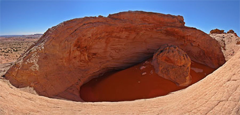 The volcano