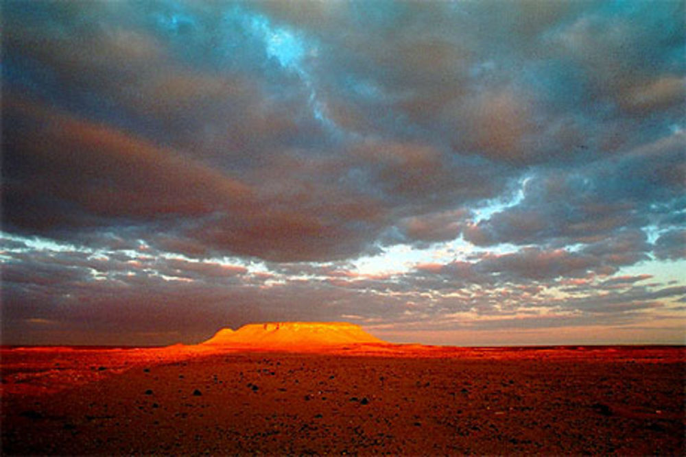 Ciel de décembre à Farafra