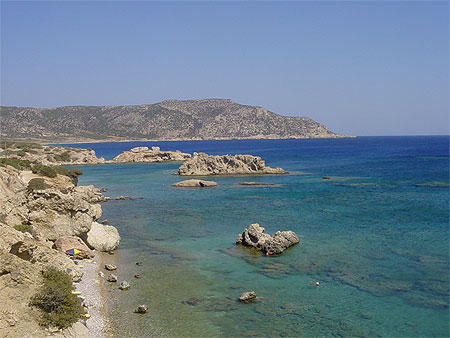 La plage d'Ammoopi La plage d'Ammoopi
