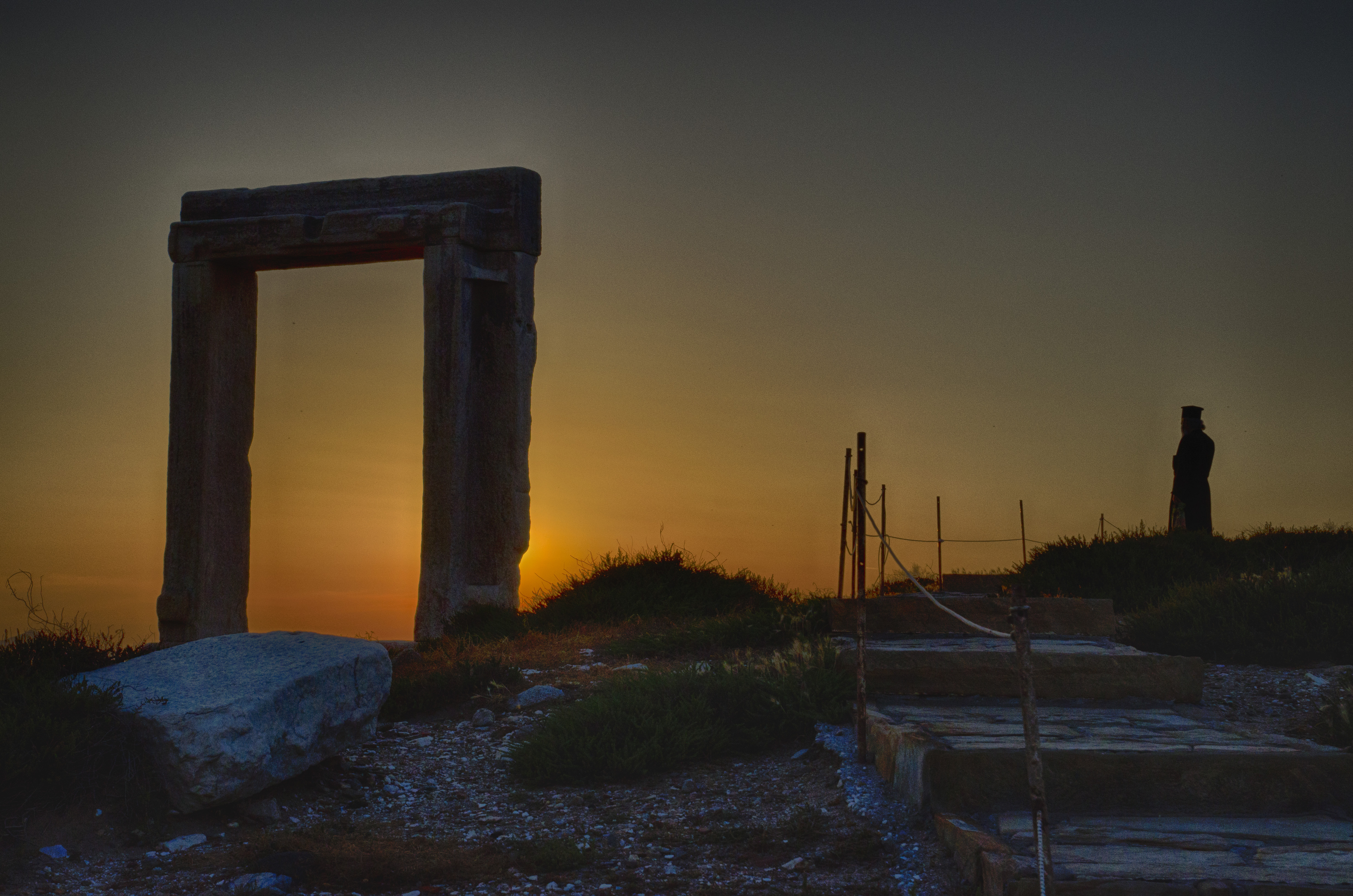 Naxos porte d'Apollon Naxos porte d'Apollon
