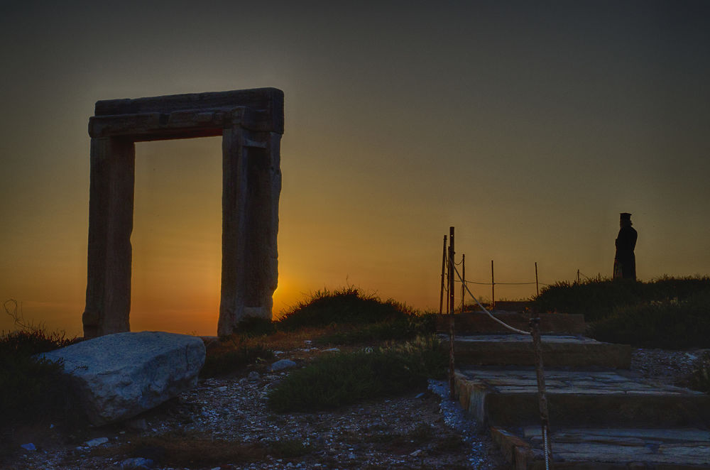 Naxos porte d'Apollon