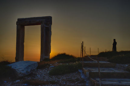 Naxos porte d'Apollon