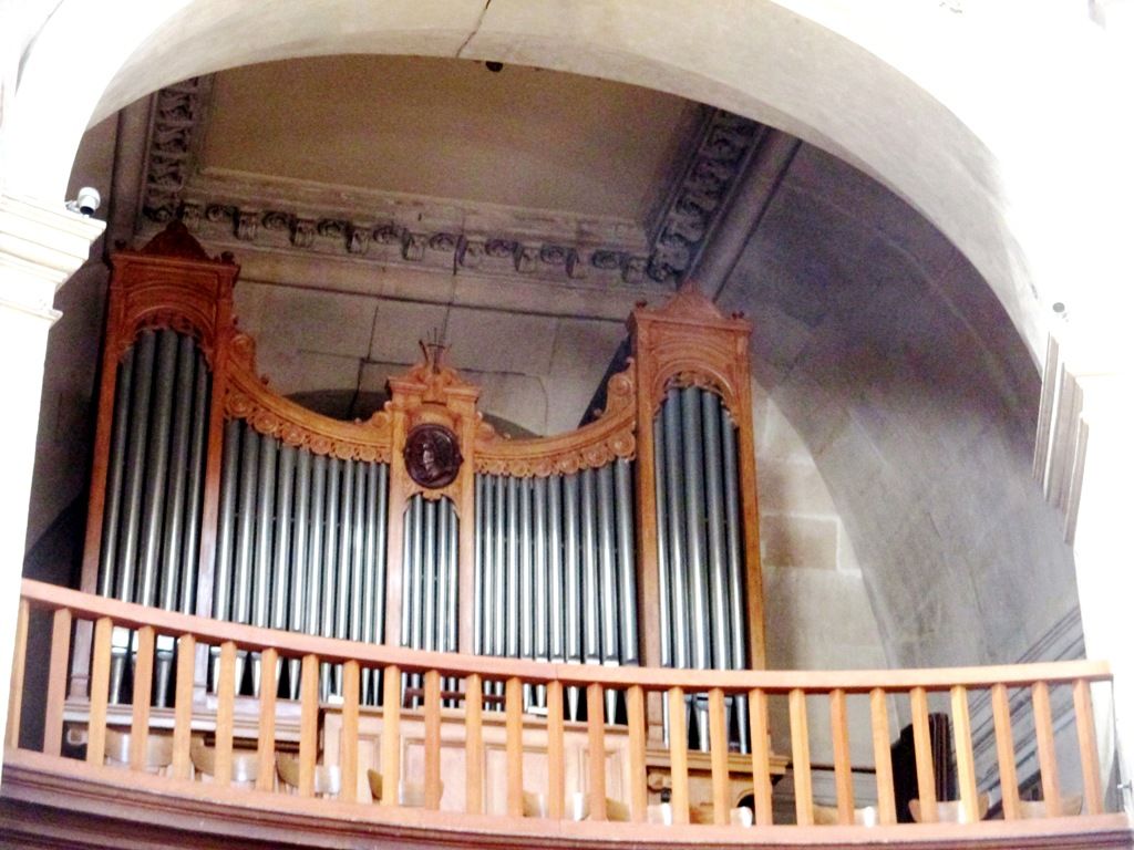L'orgue de Église du couvent de la Visitation