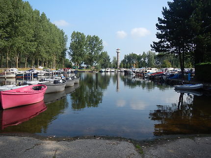 Petit port de la Weerwater à Almere