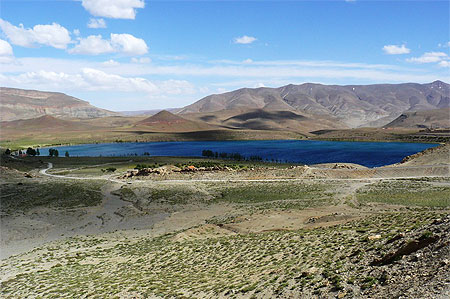Le lac de Tislit Le lac de Tislit