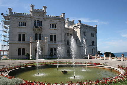 Le château de Miramare à Trieste