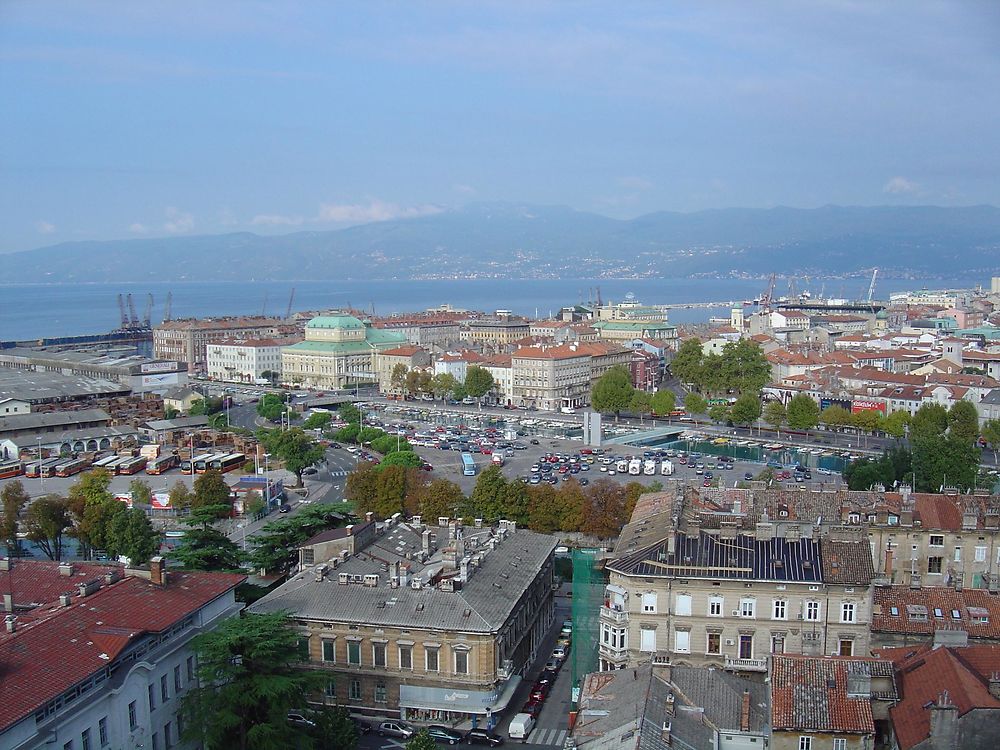 Rijeka : panorama de la ville