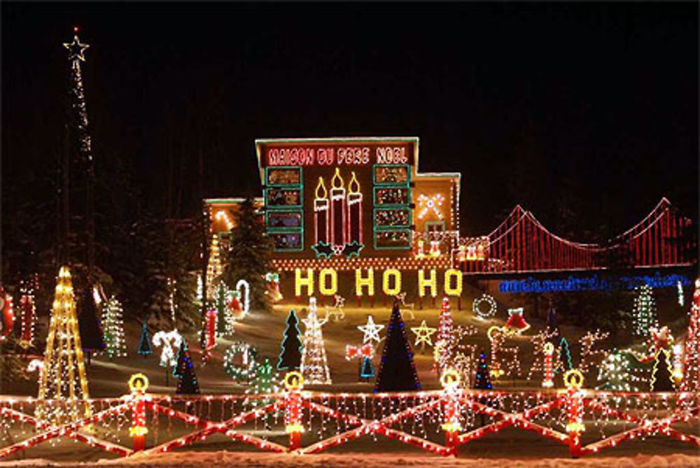 Maison du Père Noël à Girardville