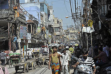 Les rues de Old Delhi