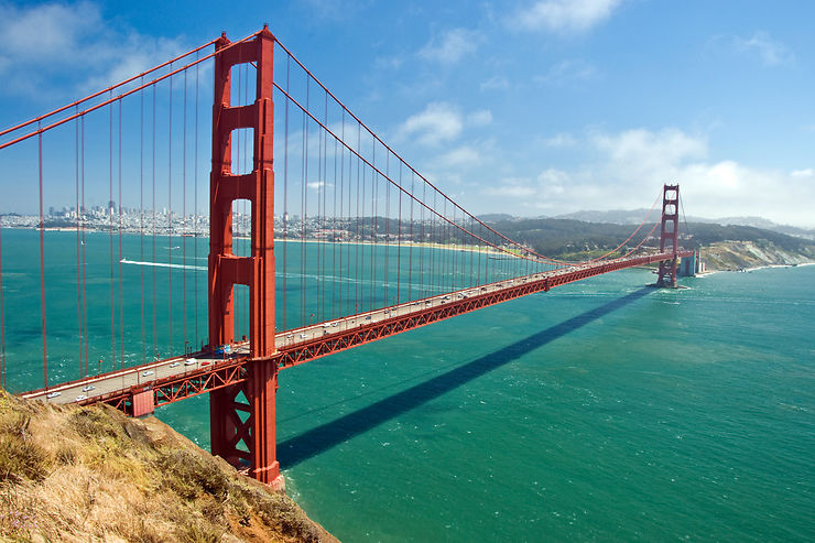 Le Golden Gate Bridge, avec vue sur l’une des plus belles baies du monde